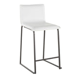 Mara - Upholstered Contemporary Counter Stool (Set of 2) - Furniture Home Direct