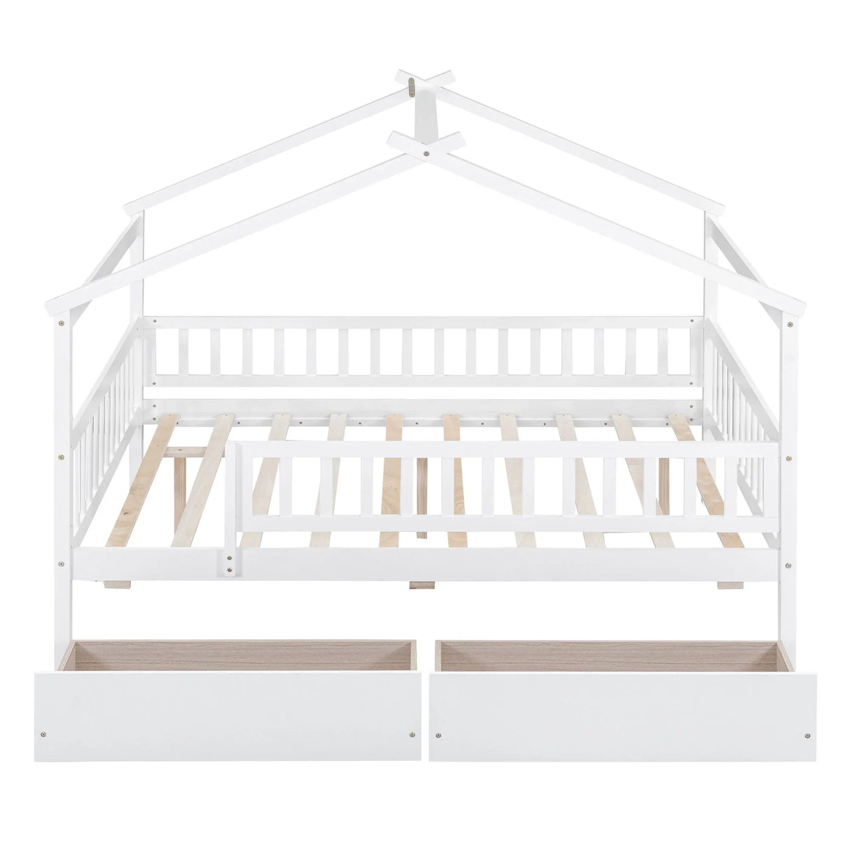 House Bed With 2 Drawers - Furniture Home Direct
