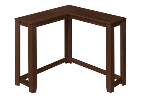 Corner Accent Console Table For Entryway, Contemporary & Modern - Cherry - Furniture Home Direct