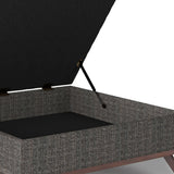 Owen - Multifunctional Square Coffee Table Storage Ottoman - Furniture Home Direct