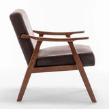 Accent Chair, Classic Mid Century Modern For Extra Seating - Furniture Home Direct