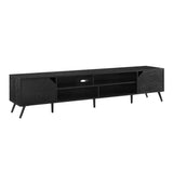 Contemporary 2 Door Minimalist TV Stand - Furniture Home Direct