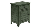 Accent Nightstand, Storage Drawer, Transitional - Furniture Home Direct