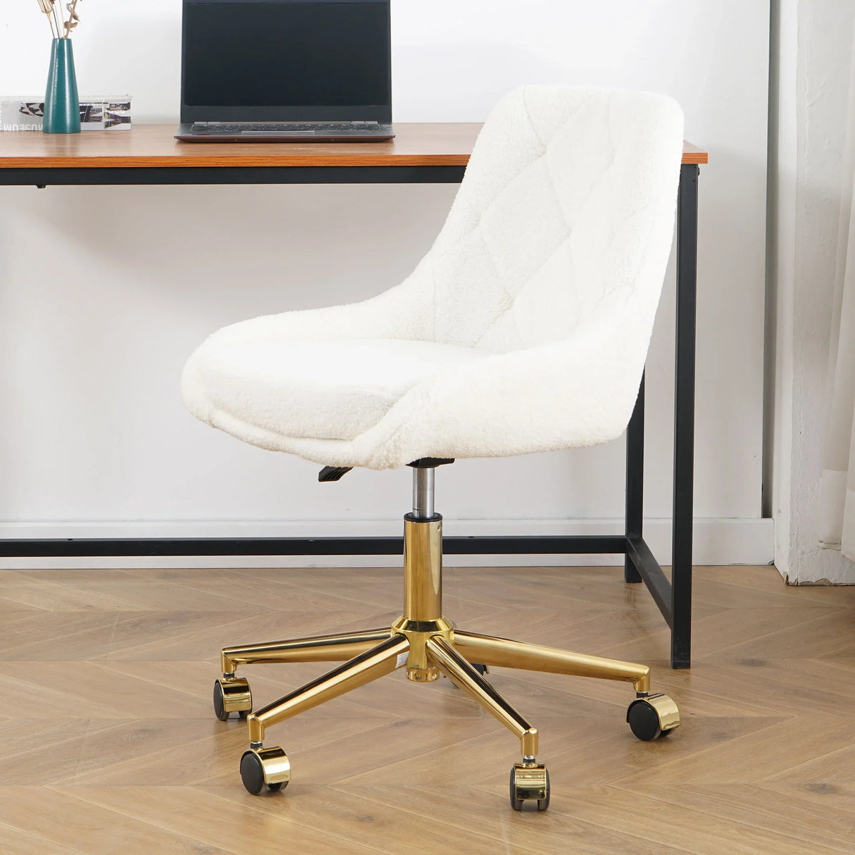 Modern Teddy Velvet Fabric Chair With Gold Plated 5 Claw Legs - Furniture Home Direct