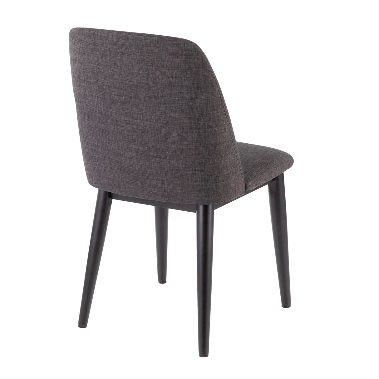 Tintori - Contemporary Dining Chair (Set of 2) - Charcoal - Furniture Home Direct