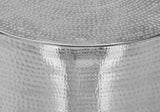 Drum Accent Side Table, Elegant Design - Furniture Home Direct