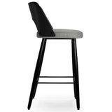 Callie - Upholstered Counter Height Stool (Set of 2) - Furniture Home Direct