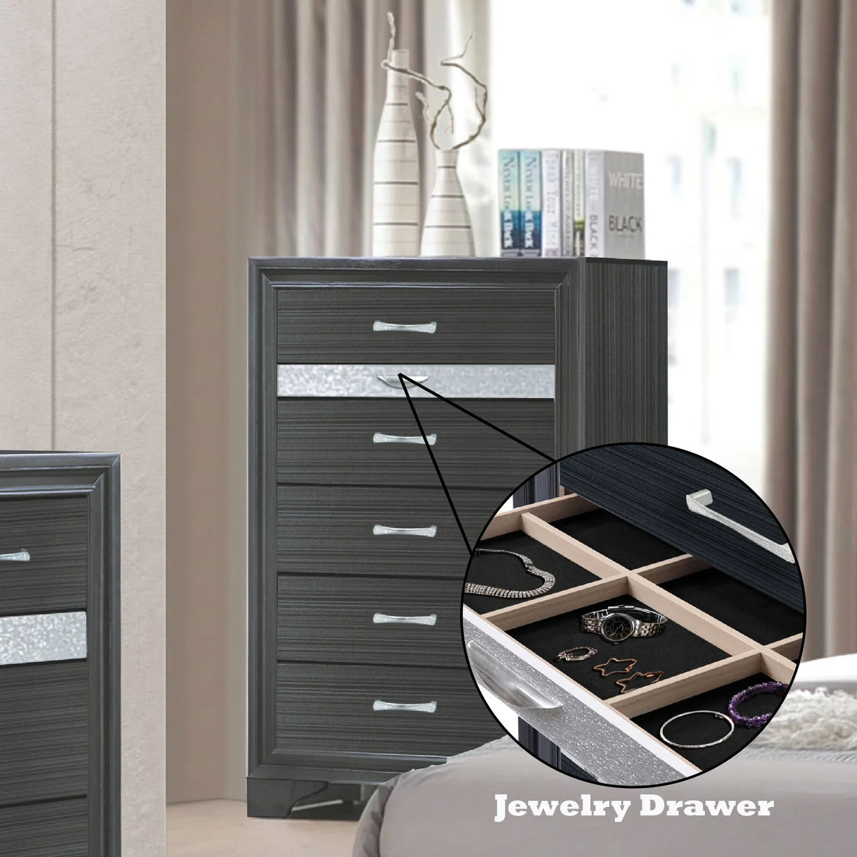 Naima - Ample Storage Chest - Furniture Home Direct
