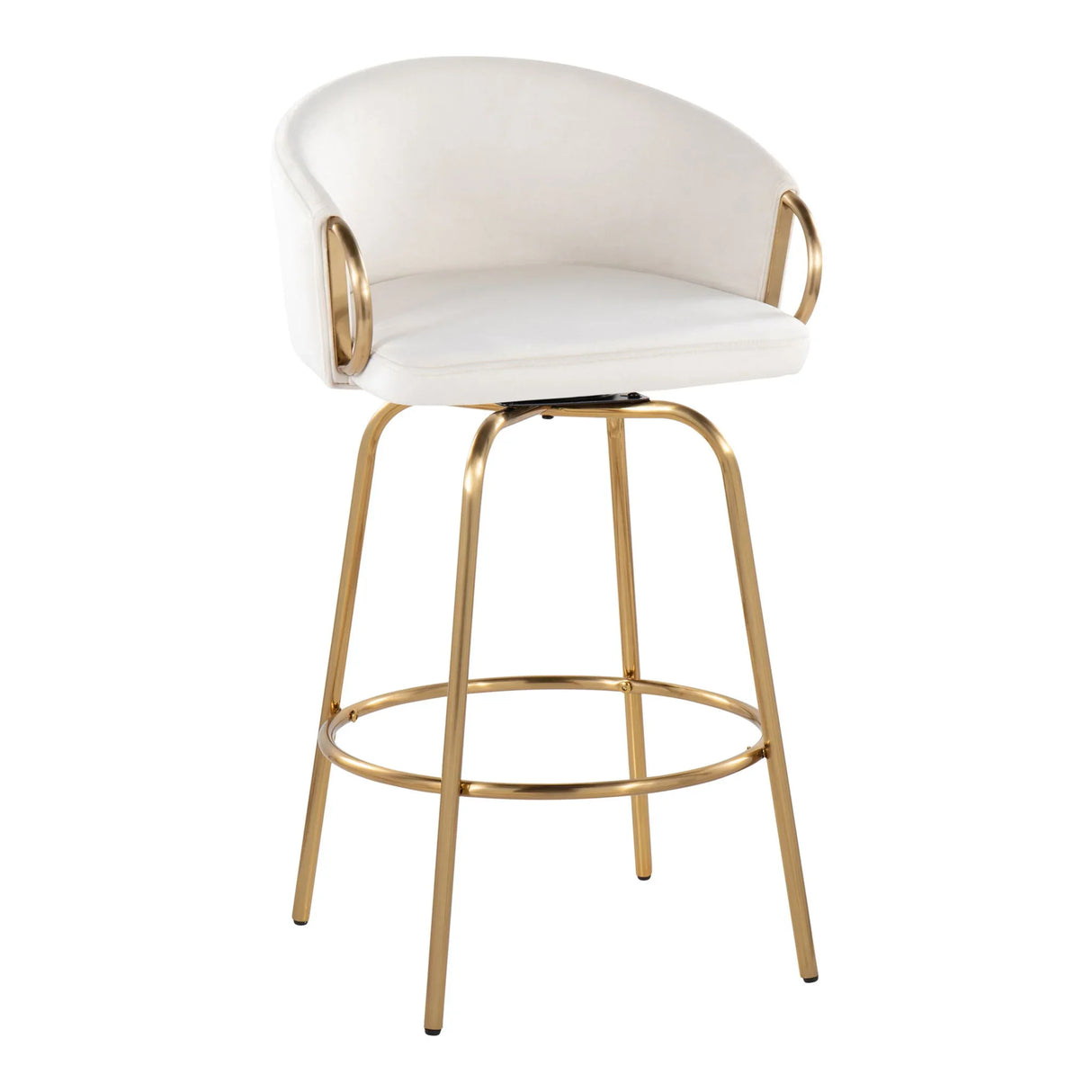 Claire - Contemporary & Glam Counter Stool (Set of 2) - Furniture Home Direct