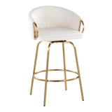 Claire - Contemporary & Glam Counter Stool (Set of 2) - Furniture Home Direct
