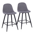 Pebble - Mid Century Casual Comfort Modern Counter Stool (Set of 2) - Furniture Home Direct