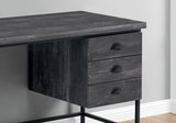Computer Desk For Home Office, Laptop, 3 Storage Drawers, Contemporary & Moder - Furniture Home Direct