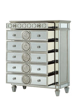 Varian - Mirrored Chest - Silver - Furniture Home Direct