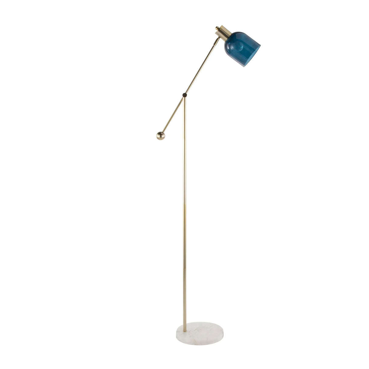 Marcel - Contemporary / Glam Floor Lamp - Furniture Home Direct