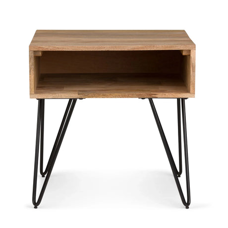 Hunter - End Table - Natural - Furniture Home Direct