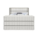 Isaiah - Bed With TV Lift-LED Speakers And Fireplace