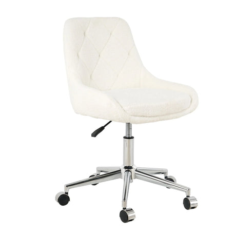 Adjustable And Space-Saving Chair With Golden Electroplated Legs - Furniture Home Direct