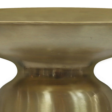 Toby - Metal End Table - Gold / Black Ombre - Furniture Home Direct