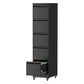 Drawer Metal Locking Vertical File Cabinet With Wheels Heavy Duty Lockable Storage - Furniture Home Direct