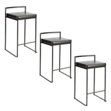 Fuji - Contemporary Style Stackable Counter Stool - Furniture Home Direct