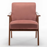 Accent Chair, Classic Mid Century Modern For Extra Seating - Furniture Home Direct