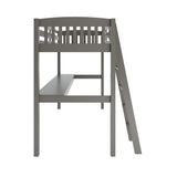 Everest - High Loft Bed With Desk And Storage - Furniture Home Direct