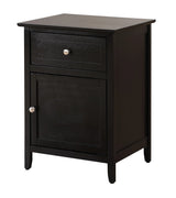 Izzy - 1 Drawer /1 Door Nightstand - Furniture Home Direct