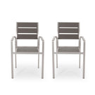 Dreamlan - Outdoor Aluminum Dining Chair (Set of 2)