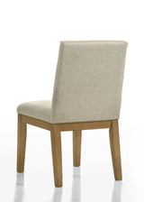Jasper - Contemporary Fabric 19" Dining Chair (Set of 2) - Furniture Home Direct