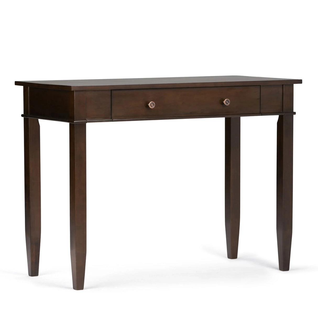 Carlton - Home Office Desk - Dark Tobacco Brown - Furniture Home Direct