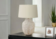 Lighting, Table Lamp, Ceramic, Transitional - Cream - Furniture Home Direct