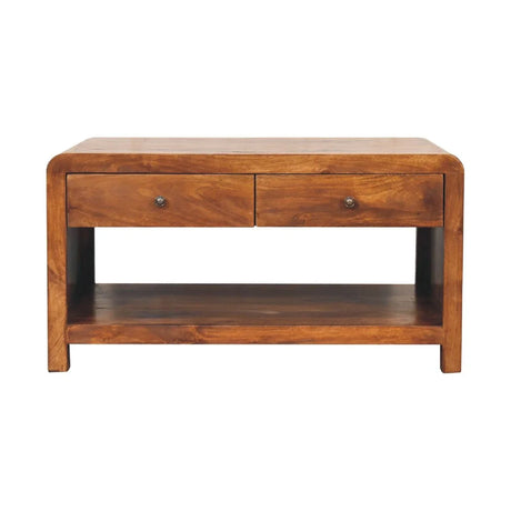 Aspen - Coffee Table - Chestnut - Furniture Home Direct