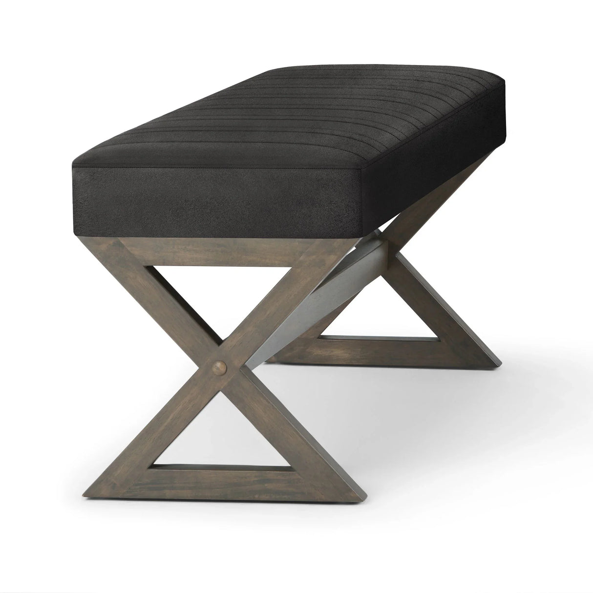 Salinger - Large Upholstered Ottoman Bench - Furniture Home Direct