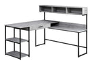 Computer Desk, Home Office, Corner, Storage Drawers, L Shape, Laptop, Contemporary & Modern - Furniture Home Direct