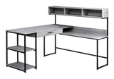 Computer Desk, Home Office, Corner, Storage Drawers, L Shape, Laptop, Contemporary & Modern - Furniture Home Direct
