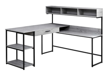 Computer Desk, Home Office, Corner, Storage Drawers, L Shape, Laptop, Contemporary & Modern - Furniture Home Direct