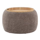 Tray - Pouf Contemporary Ottoman - Furniture Home Direct