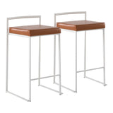 Fuji - Simple Elegance, Contemporary Stackable Counter Stool - Furniture Home Direct