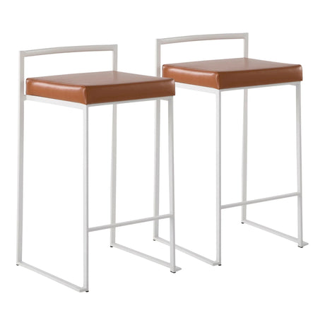 Fuji - Simple Elegance, Contemporary Stackable Counter Stool - Furniture Home Direct