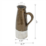 Candia - Terracotta Pitcher - Furniture Home Direct