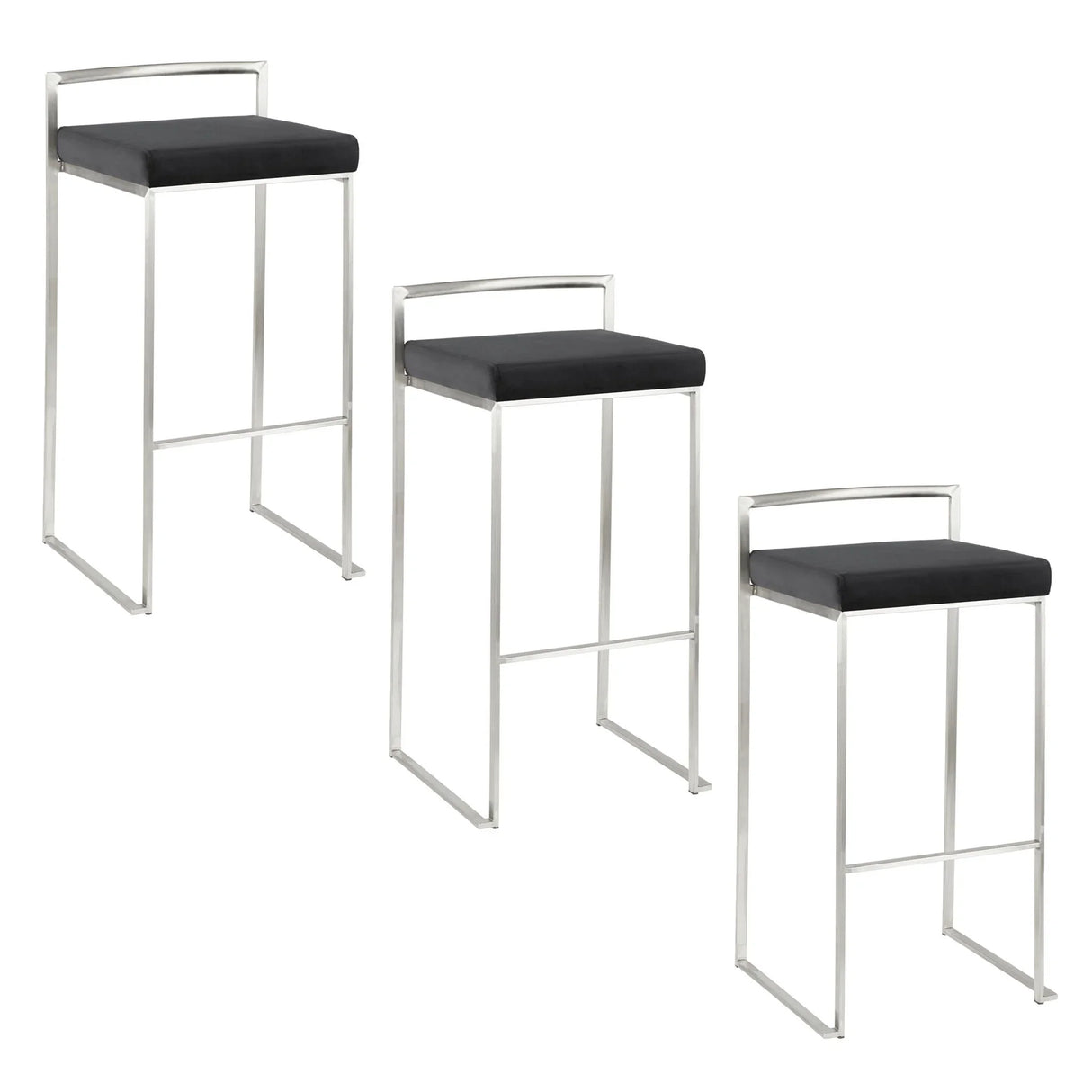 Fuji - Contemporary Stackable Design Barstool - Furniture Home Direct