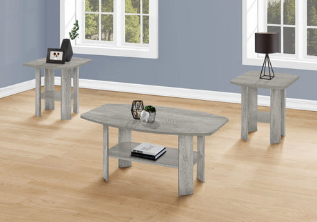 Table Set, Coffee, End, Side, Accent For Living Room (Set of 3) - Furniture Home Direct