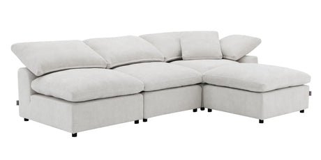 Naveen - Modular Sectional With Ottoman - Furniture Home Direct