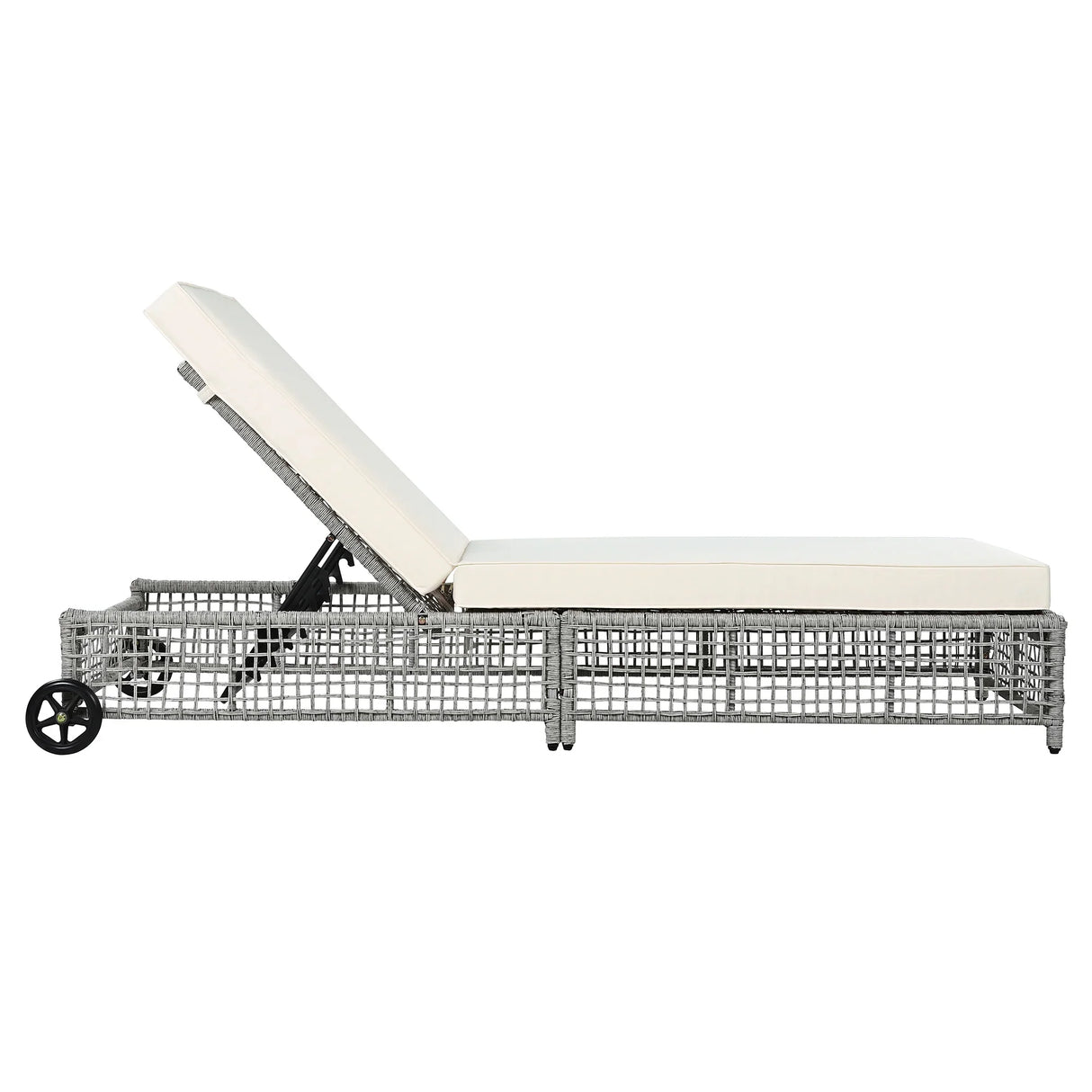 Outdoor Lounge Chair - Beige - Furniture Home Direct