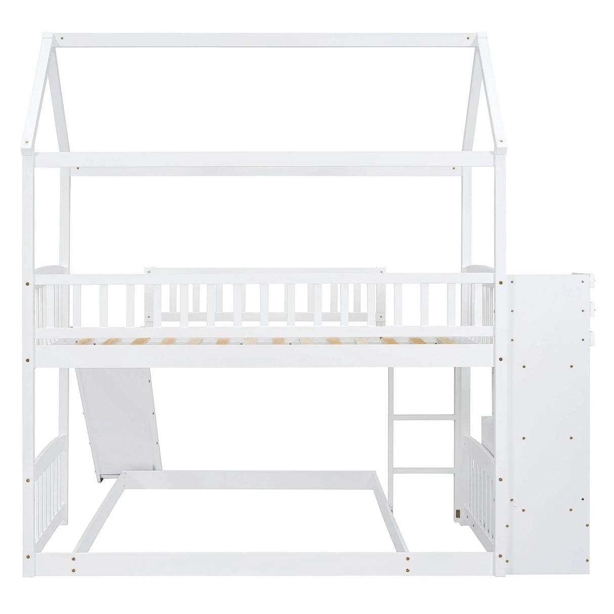 House Bunk Bed With Slide - Furniture Home Direct