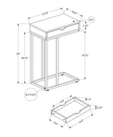 Accent Table, C - Shaped Contemporary & Modern Design - Furniture Home Direct