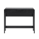 Transitional Reeded Writing Desk With Drawer - Furniture Home Direct