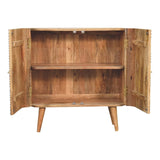 Edessa Bone Inlay Cabinet - Furniture Home Direct