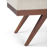 Chanelle - Mid-Century Ottoman Bench - Furniture Home Direct