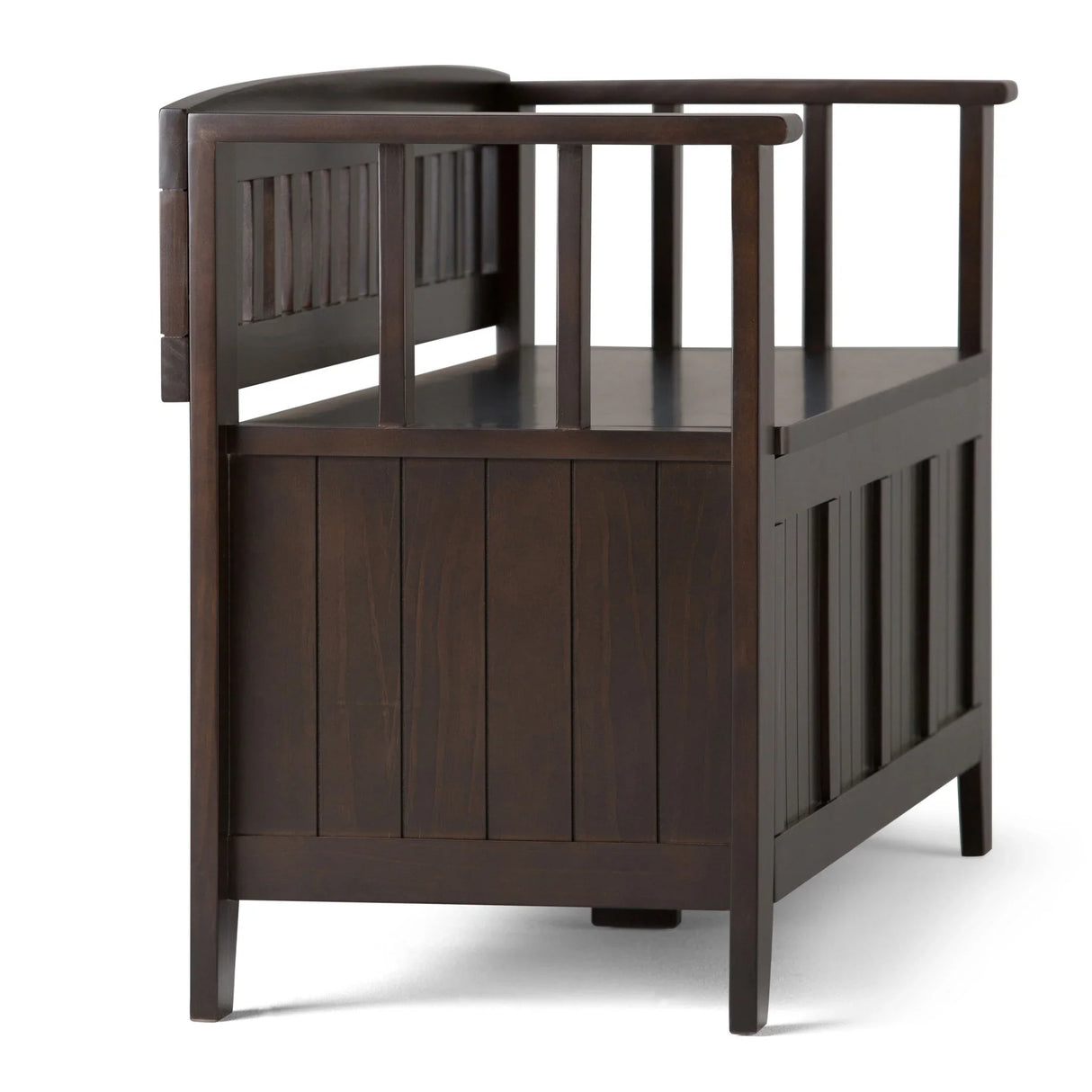 Acadian - Entryway Storage Bench, Handcrafted - Furniture Home Direct